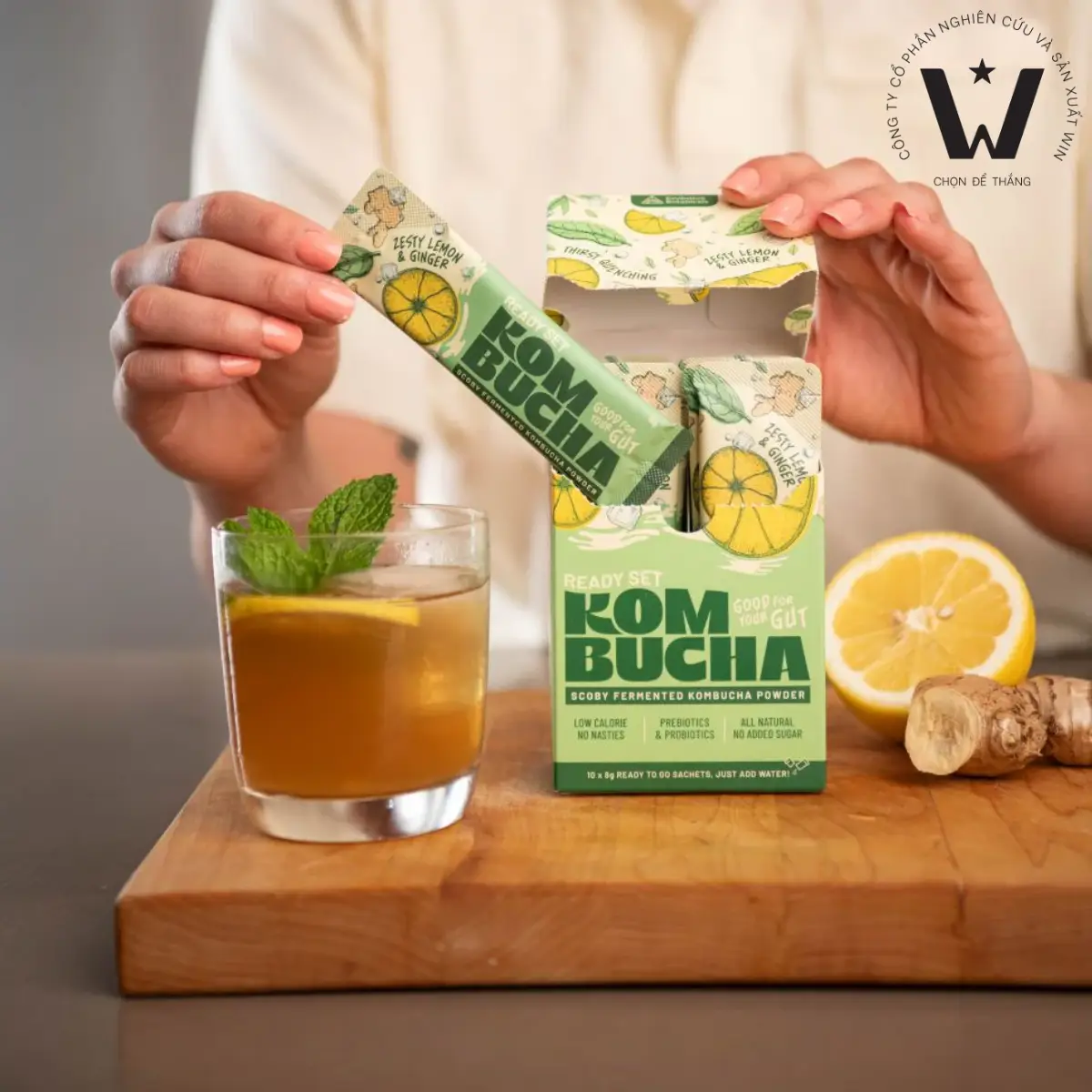 Cơ hội kinh doanh từ Kombucha hòa tan