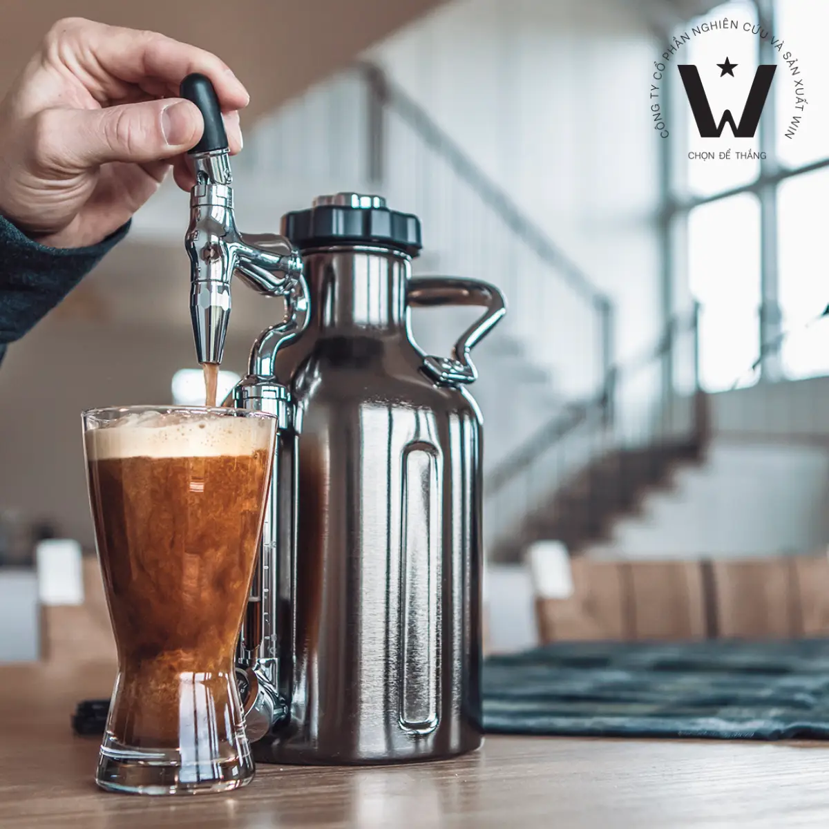 Thử nghiệm cà phê Nitro Cold Brew