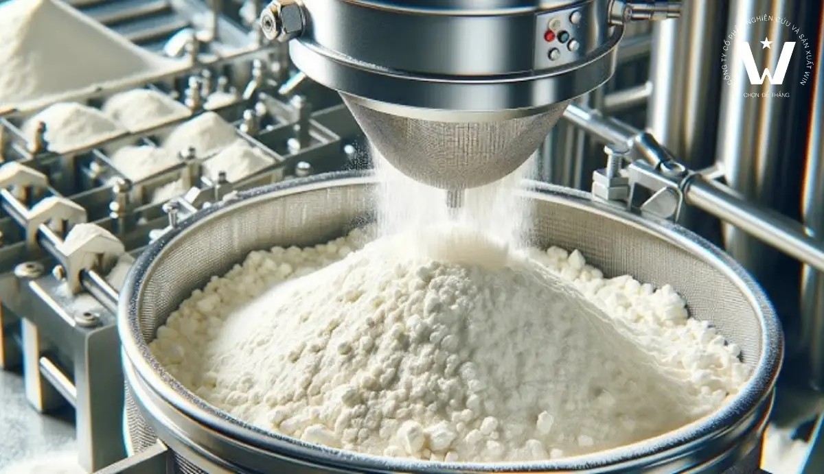 Giai đoạn chuyển sữa từ dạng lỏng sang bột