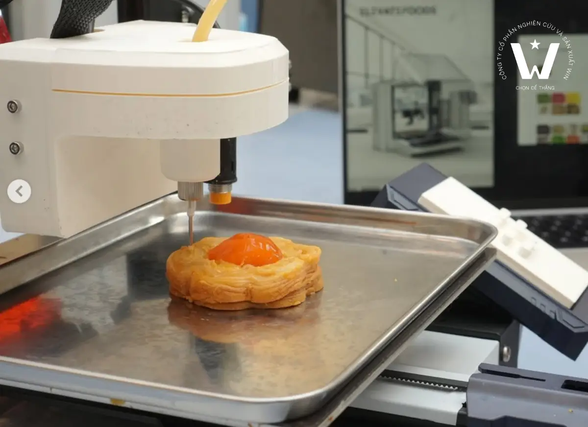 In 3D thực phẩm là một trong những công nghệ tiên tiến nhất hiện nay