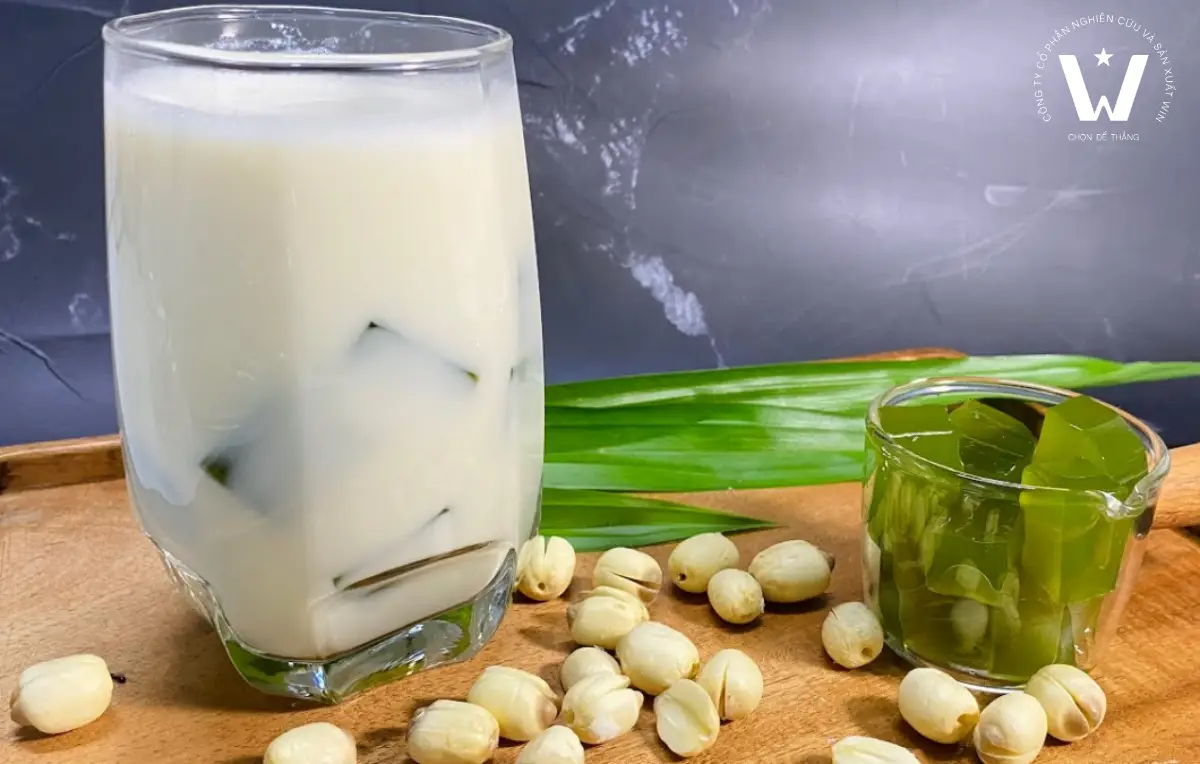 Sản phẩm sữa hạt sen giàu dinh dưỡng