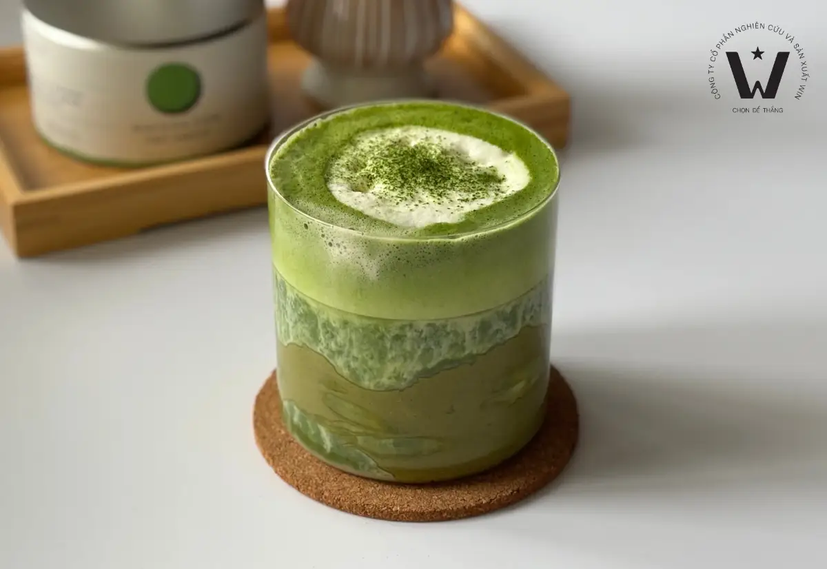 Vanilla matcha là một loại đồ uống cân bằng, dễ thưởng thức