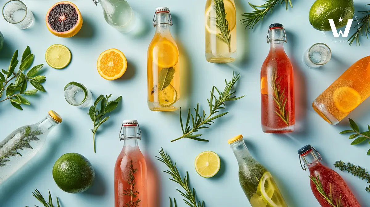 Nguyên liệu trong công nghệ sản xuất đồ uống chức năng