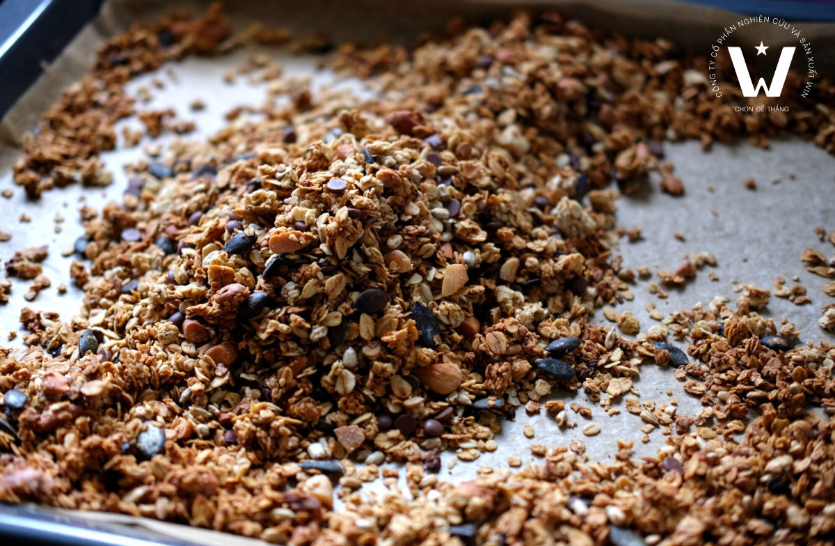 Tối ưu quy trình sản xuất granola cùng WIN R&D