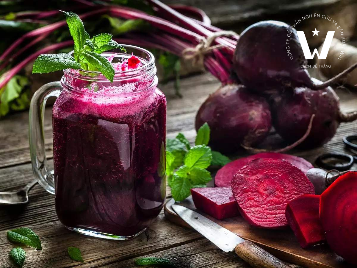 Các loại nước ép từ trái cây và rau củ giàu chất xơ và vitamin