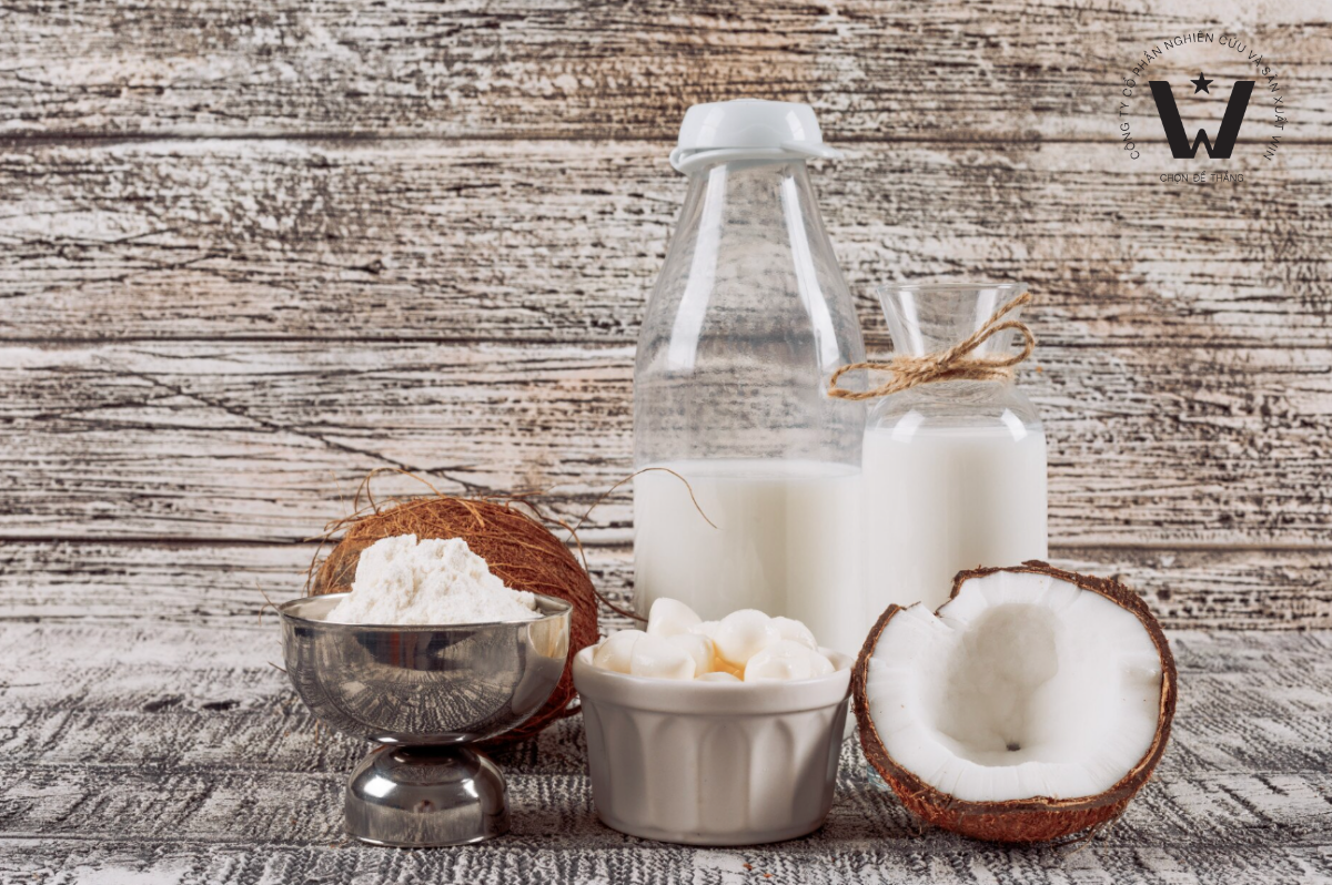 Bột dừa có thể giúp cải thiện cấu trúc và độ đậm của đồ uống